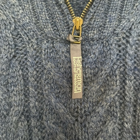 Men's Fisherman out of Ireland 100% New wool sweater - Picture 5 of 6